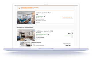 Booking Engine for hotels