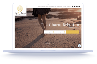 Profitroom Website for The Charm Hotel